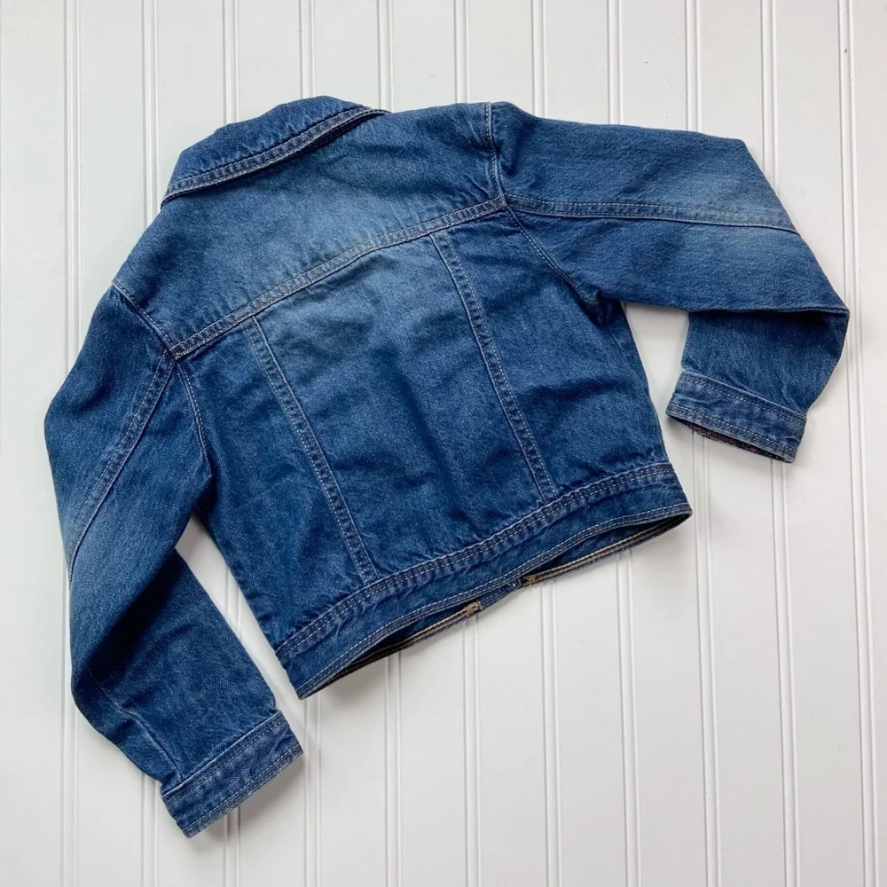 •Oshkosh• floral detail denim jacket